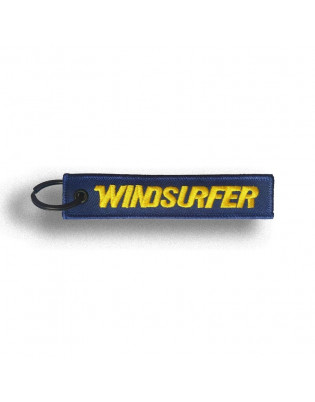 Porte-clés Windsurfer Tag Bleu
