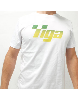 T-shirt TIGA Logo Jaune