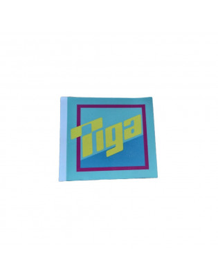 Sticker TIGA Carré 10 x 10 cm