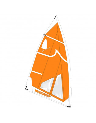 Voile Windsurfer Race 5.7 Orange Wave - Série Limitée